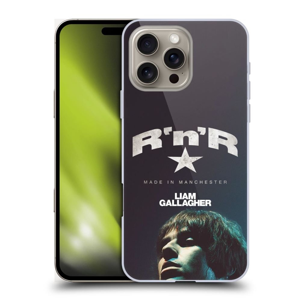 OASIS オアシス (10月 来日 記念 ) - Liam Gallagher Graphics RNR Star ハード case / Apple iPhoneケース - PGS